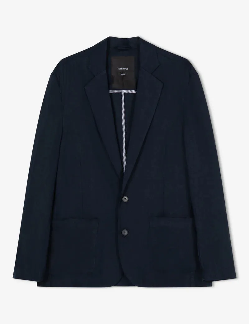 Simple | Gatsby Blazer | Navy
