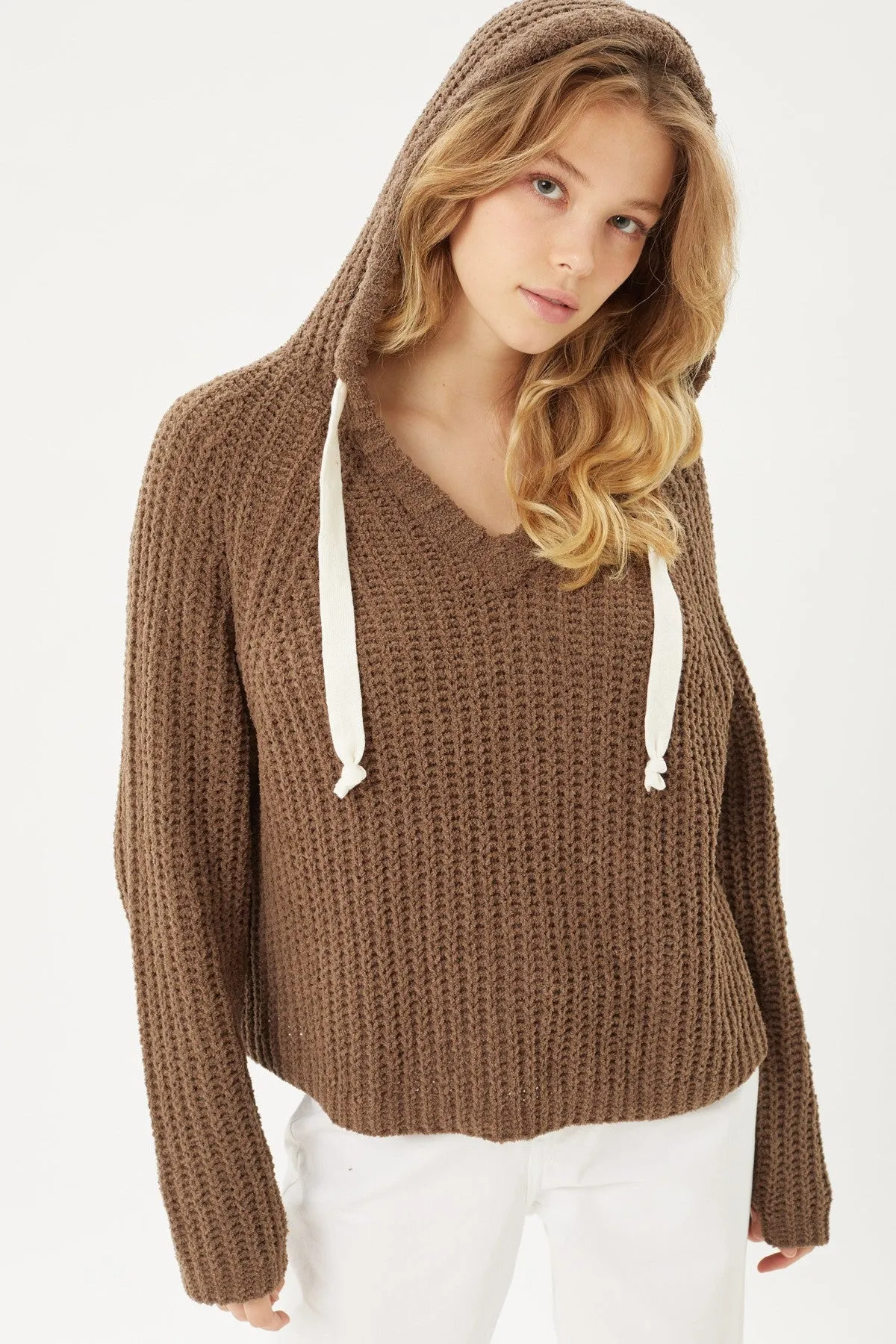 Soft Comfy Casual Hoodie Top Pullover Sweater